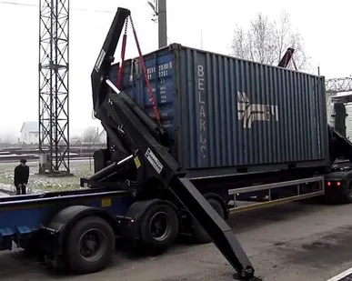 фото Прием контейнера ст. Тында