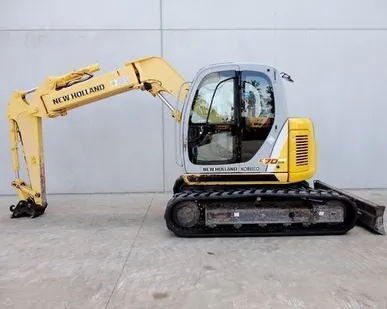 фото Аренда мини экскаватора гусеничного New Holland Kobelko e70Sr