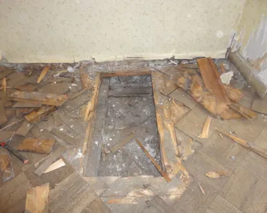 фото Демонтаж пола