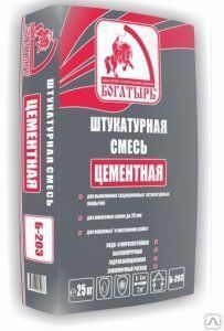 фото Штукатурка Цементная