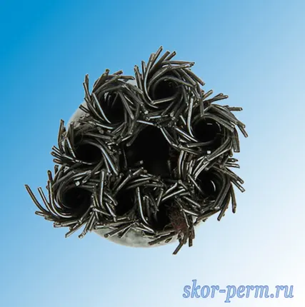 Фото №1 Щетка металлическая для дрели 17 чашка крученая