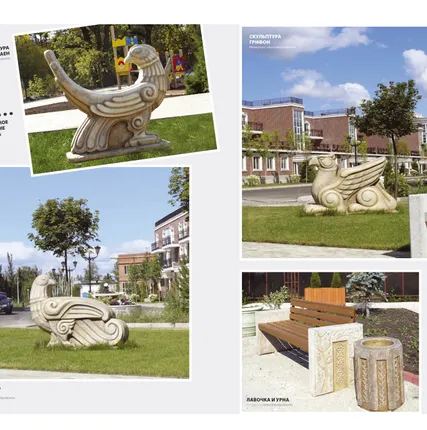 Фото №2 Архитектурный декор из стеклофибробетона