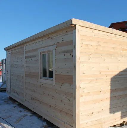 Фото №0 Бытовка 6*2,4, утепление 50, вагонка, перегородка,электрика