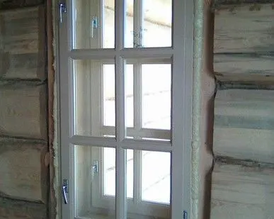 фото Деревянные окна с покраской