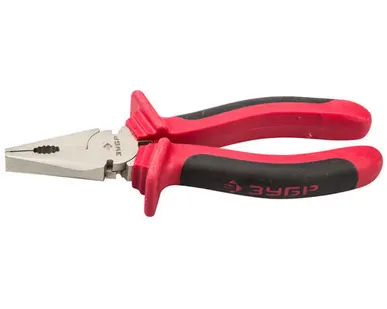 фото Плоскогубцы ЗУБР МАСТЕР 22025-1-18 хромированные 
180