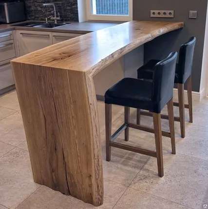 Фото №0 Барная стойка из дерева