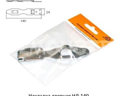 фото Накладка дверная НД_140 б/п (10/50) ТОНАР П