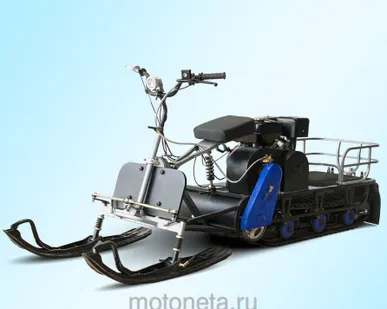фото Муха-15, мотобуксировщик МУХТАР 15, снегоход 420сс 4 такта