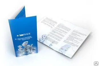 фото Буклеты А5 ( 1 сгиб)