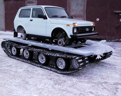 фото Платформа гусеничная г/п 2500кг "Егоза"
