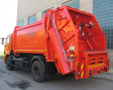 фото МК-4449-02 на шасси КАМАЗ-43253-3010-28 Мусоровоз Евро-4 (18 м3, САУ)