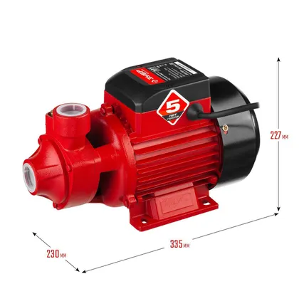 Фото №1 Садовый насос поверхностный вихревой Зубр НС-М1-800-Ч, 800 Вт, 43 л/мин, напор 50 м, чугун