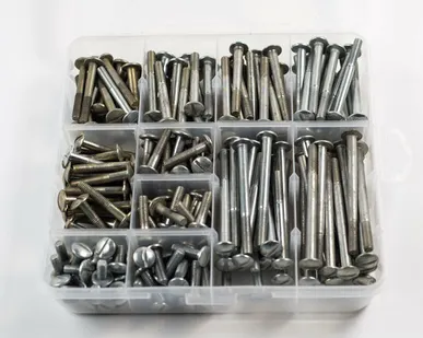 фото Набор крепежа, "Винт мебельный М 6", 240 ед.