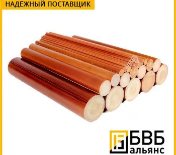 фото Текстолит стержень 60 мм