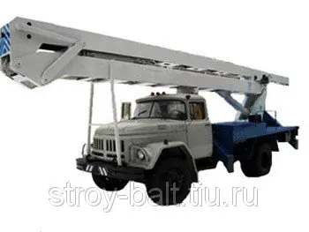 Фото №3 Аренда автовышки 21 м в СПб