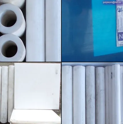 Фото №0 Фторопласт-4, лист, стержень