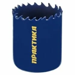 Фото №0 Коронка биметаллическая ПРАКТИКА 38 мм (1 1/2")