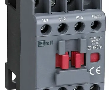 фото Контактор 65А 380В без реле 1НО 1НЗ (КМ-102) 22024DEK