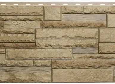 фото Фасадная панель «Скалистый камень Альпы комби»