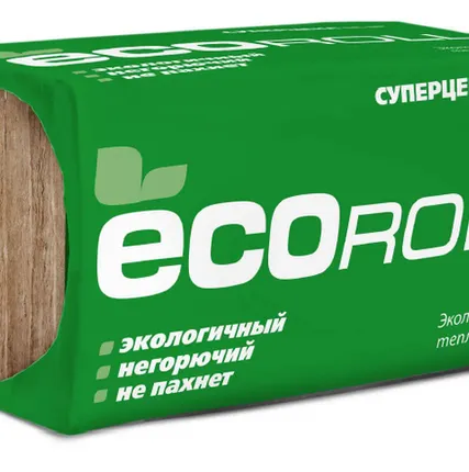 Фото №0 Теплоизоляция ЭКОРолл Мини TS040 1000*610*50х10 (6м2, 0,305м3)