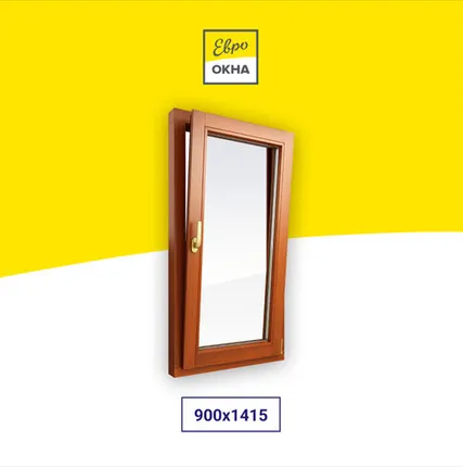 Фото №0 Деревянное окно из сосны 900x1415