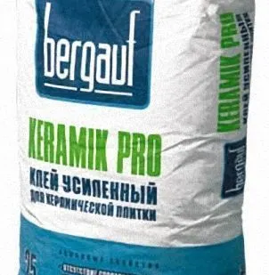 фото Клей для керамогранита Bergauf Keramik Pro 25кг