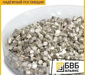 фото Оловянные дозированные гранулы 1 ЧДА