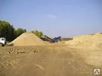 фото Песок строительный (речной)
