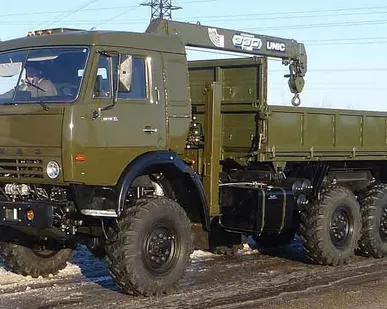 фото КамАЗ «под новый».