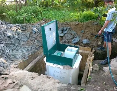 фото Евробион 4 R самотечная (h=2,36 м) Биологическая канализация