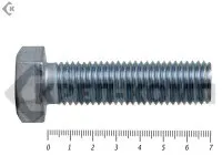 фото Болт полная резьба, цинк DIN933 20х 70 пр.8,8 (25кг/117)