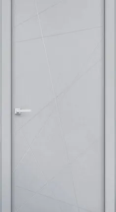 Фото №0 дверь межкомнатная глухая бизнес парк line 4, агат, 700*2000мм.