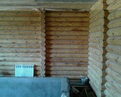 фото Шлифовка стен