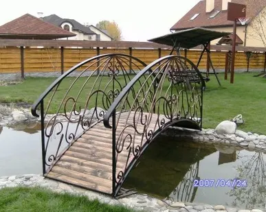 фото Мостики садовые