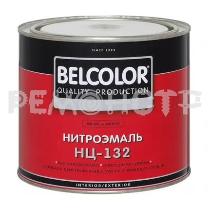 Фото №0 Эмаль НЦ-132  1,7кг коричневая   БЕЛКОЛОР (6/300) П