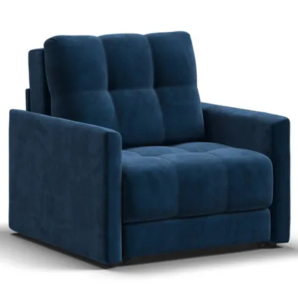 Фото №0 Кресло-кровать BOSS LOFT велюр Monolit синий