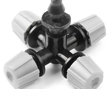 фото Туманообразователь (Туманообразователь 4 сопла серый с адаптером 7/4 MJ1302)