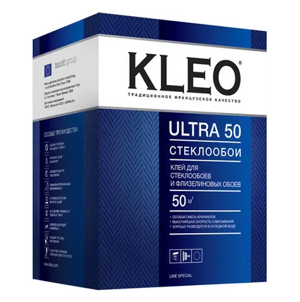 Фото №0 Клей для стеклообоев, KLEO ULTRA 50, 500гр.