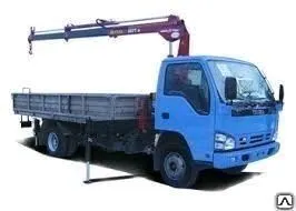 фото Аренда манипулятора, грузоподъемность 5т, стрела 3т, час