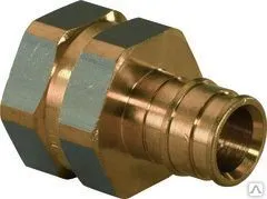 Фото №0 Штуцер с внутренней резьбой 20-1/2'' Латунь Q&amp;E UPONOR (60 шт/уп)