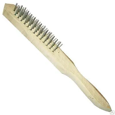 Фото №0 Щетка по металлу 3-х рядная