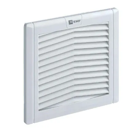 Фото №0 Решетка вентиляционная с фильтром 124x124мм IP54 PROxima EKF EXF52