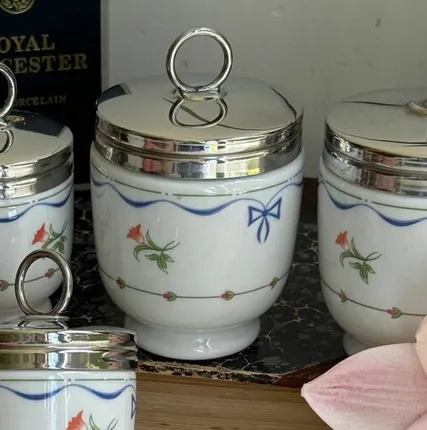 Фото №0 Кодлер на 2 яйца Royal Worcester фарфор Англия