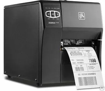 фото Принтер Zebra ZT 220 (300 dpi, термотрансферный принтер, RS 232, USB 2.0)