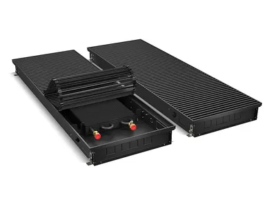 фото Конвектор внутрипольный Royal Thermo ATRIUM-90/400/2200-DG-U-BL