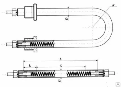 Фото №0 ТЭН электрический любой, изготовление (вода, воздух, масло).
