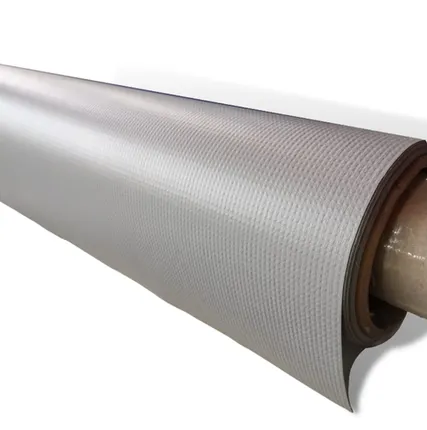 Фото №0 Тентовая ткань ПВХ Китай 630 г/м2 серый