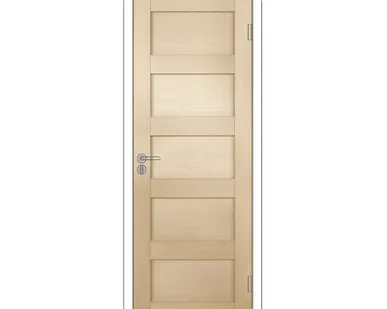 фото Дверь из экошпона с притвором (в комплекте) "Аризона" М9 дуб беленый Олови