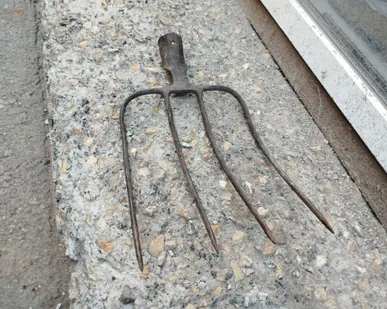 фото Вилы сенные. Четырехзубые