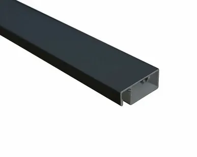 фото Профиль МС-БАЗА BAUSET 10х25 основной антрацит (6,0м) RAL7016